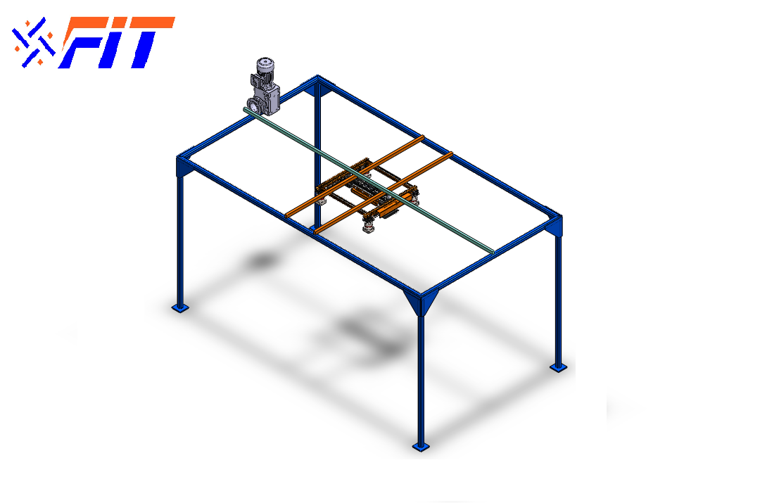 Mattress pick and place system for glue line